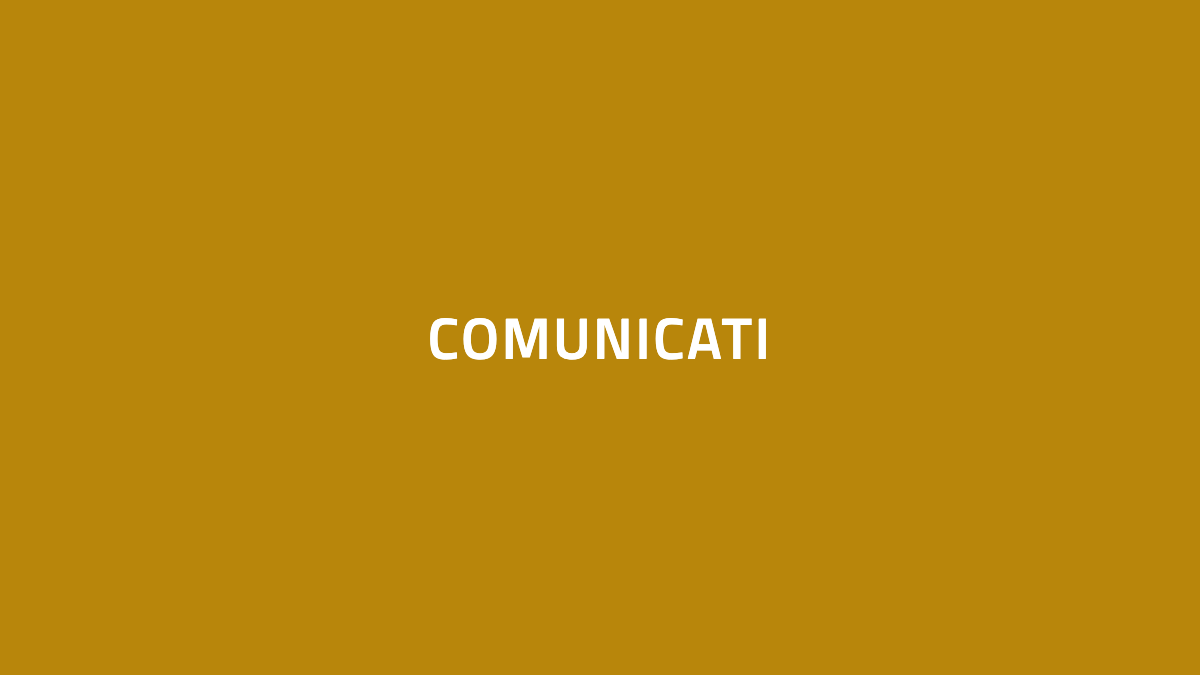 Comunicati