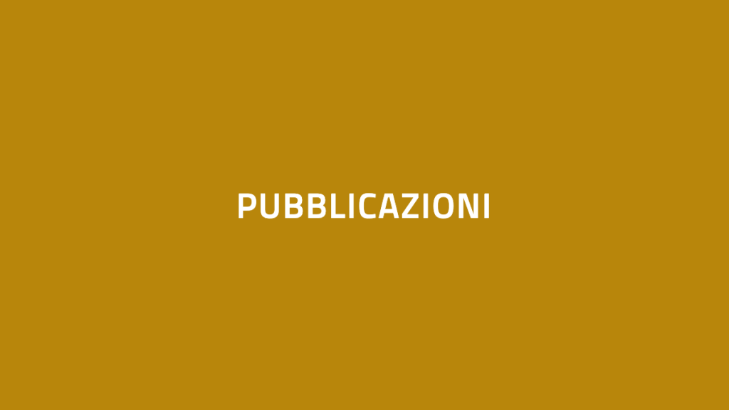 Pubblicazioni