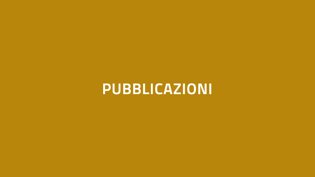 Pubblicazioni